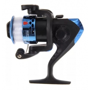 Carretel Para Caña De Pescar Con Freno + Hilo Nylon Pesca